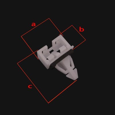 40 x YOU.S Original Befestigung Clips Stoßstange kompatibel mit HONDA - 71592-S6A-000