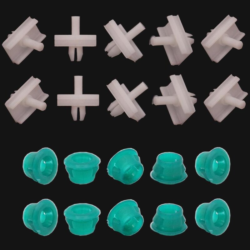 10er Set YOU.S Original Zierleisten Befestigung Clips kompatibel mit Alpina E34 kompatibel mit BMW E34