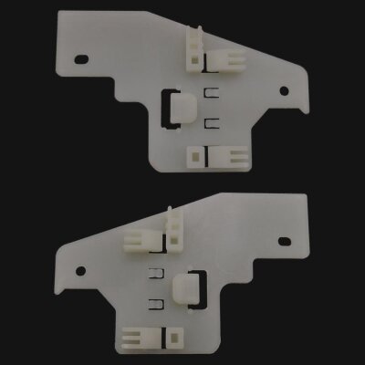2 x YOU.S Original Fensterheber Gleitbacken Vorne Hinten L + R kompatibel mit PEUGEOT 407