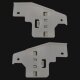 2 x YOU.S Original Fensterheber Gleitbacken Vorne Hinten L + R kompatibel mit PEUGEOT 407