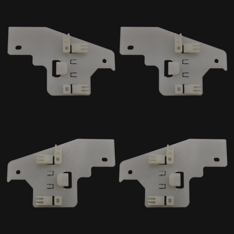 4 x YOU.S Original Fensterheber Gleitbacken Vorne + Hinten L + R kompatibel mit PEUGEOT 407