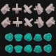 40er Set YOU.S Original Zierleisten Befestigung Clips kompatibel mit Alpina E34 kompatibel mit BMW E34