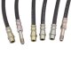 6 x YOU.S Original Bremsschläuche SET Hinten Vorne kompatibel mit VW Transporter T5 (7H_) 7H0611776 7H0611775 7H0611701B