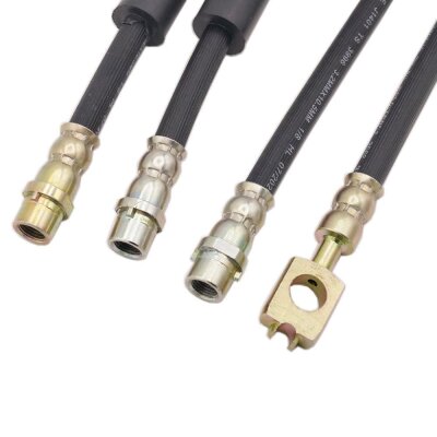 4 x YOU.S Original Bremsschläuche SET Hinten Vorne für AUDI SEAT 8D0611775B 8E0611707