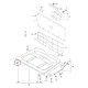 1 x YOU.S Original Hutablage Halter Abdeckung Kofferraum kompatibel mit VW Caddy