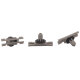 10 x YOU.S Original Befestigung Clips Zierleisten kompatibel mit BMW - 51137117240
