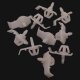 40 x YOU.S Original Befestigung Clips Zierleisten kompatibel mit Mercedes-Benz - 0019884781