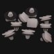 100 x YOU.S Original Befestigung Clips Zierleisten kompatibel mit HONDA - 76222-SP1-003