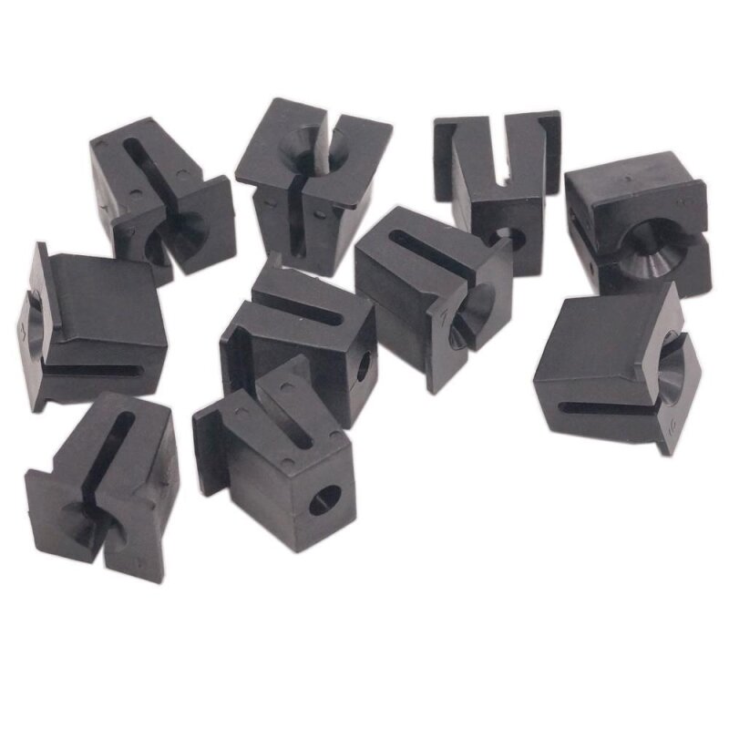 100 x YOU.S Original Kunststoff Steckmuttern Scheinwerfer kompatibel mit FORD - 6078784