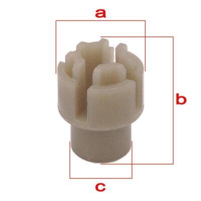 YOU.S Original Clip Buchse Schiebedach Ersatzteil Stecker kompatibel mit LAND ROVER FREELANDER
