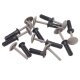10 x YOU.S Original Universal Dachverkleidung Befestigungs Clips in Grau
