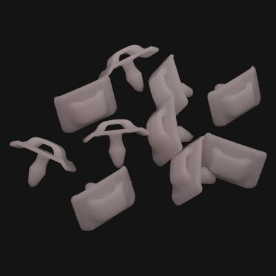 100 x YOU.S Original Zierleiste Seitenleiste Befestigung Clips kompatibel mit Mercedes-Benz W114 W115 W111 W110 W108