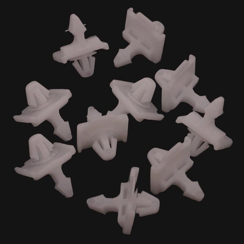 100 x YOU.S Original Seitenleiste Zierleiste Befestigung Clips kompatibel mit Mercedes-Benz W201 W124 A124