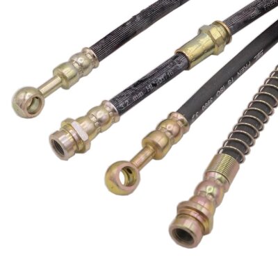 4 x YOU.S Original Bremsschläuche SET Hinten Vorne für Mitsubishi Volvo MB950308 M862413