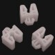 100 x YOU.S Original Befestigungsclip Verkleidung Clips Montage Universal 16,5 x 12 x 10 mm