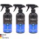 YOU.S Premium Care Glasreiniger Flï¿½chenreiniger Lï¿½st Fett & Nikotin - 3x 500 ml