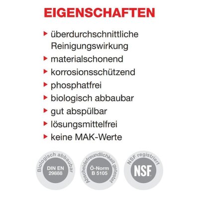 YOU.S Premium Care Industriereiniger Allzweckreiniger Bodenreiniger Konzentrat - 3x 1000 ml