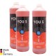 YOU.S Premium Care Industriereiniger Allzweckreiniger Bodenreiniger Konzentrat - 3x 1000 ml