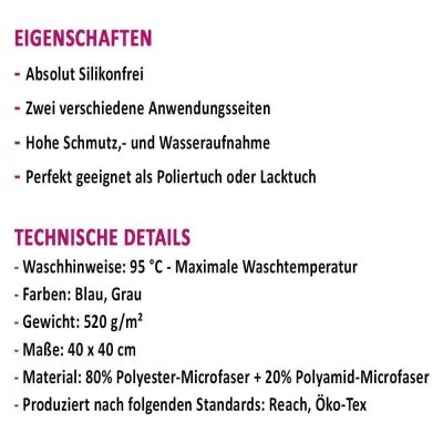 YOU.S Premium Care Kunststoffpflege Reiniger Innen Auï¿½en 500ml + 2x Microfasertuch