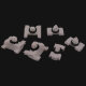 50 x YOU.S Original Türverkleidung Verkleidung Befestigung Clips kompatibel mit Land Rover kompatibel mit Range Rover III L322 / LM