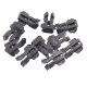 30 x YOU.S Original Fensterschachtabdichtung Clips kompatibel mit Audi 80 / 90 / Coupe / Quat.