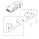 10 x YOU.S Original Schweller Seitenschweller Befestigung Clips kompatibel mit Chevrolet kompatibel mit Daewoo