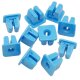 10 x YOU.S Original Universal Tülle Halterung Steckclip Befestigung Clips kompatibel mit Alfa Romeo kompatibel mit Fiat kompatibel mit Lancia kompatibel mit Iveco kompatibel mit Skoda