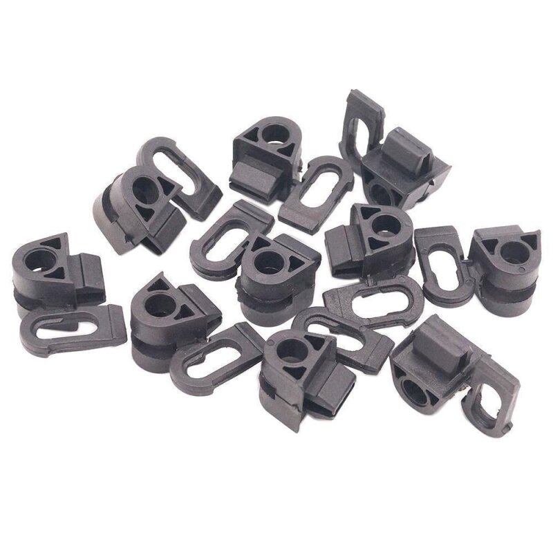 5 x YOU.S Original Motorhaubenstange Befestigung Clips kompatibel mit Alfa Romeo kompatibel mit Fiat kompatibel mit Opel kompatibel mit Renault