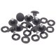 10 x YOU.S Original Fensterscheiben Seitenfenster Befestigungsclips Clips kompatibel mit Citroen kompatibel mit Peugeot
