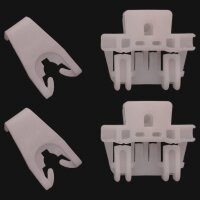 2 x YOU.S Original Fensterheber Mitnehmer Ersatz Set Vorne Links + Rechts (4 Teilig) kompatibel mit Renault Clio II (BB_, CB_) -7700842241