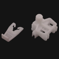 2 x YOU.S Original Fensterheber Mitnehmer Ersatz Set Vorne Links + Rechts (4 Teilig) kompatibel mit Renault Clio II (BB_, CB_) -7700842241