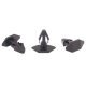 10 x YOU.S Original Dichtung Lufteinlass Motorhaube Befestigungsclips Clips kompatibel mit Acura kompatibel mit Honda