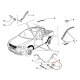 50 x YOU.S Original Einsteckmutter Zierleisten Befestigungsclips Clips kompatibel mit Fiat kompatibel mit Seat