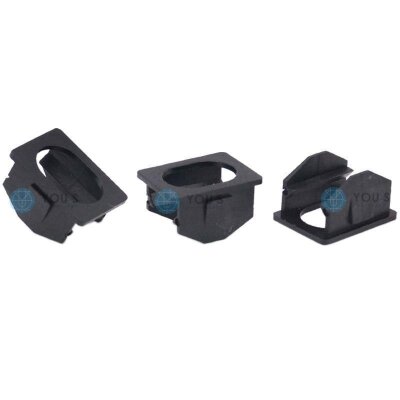 20er Set YOU.S Original Halterung + Schraubclip Kofferraum Abdeckung kompatibel mit BMW - 51711916199