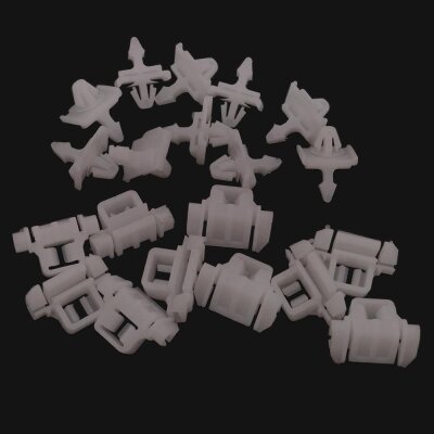 20er Set YOU.S Original Beplankung Zierleiste Befestigung Clips kompatibel mit MERCEDES-BENZ - A0019885181
