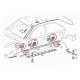 Seitenleisten Befestigung Clips 50er Set kompatibel mit Mercedes C-Klasse (W202) E-Klasse (W210) YOU.S Original
