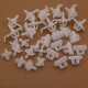 10er Set YOU.S Original Zierleiste Seitenleiste Befestigung Clips kompatibel mit Mercedes-Benz W201 W124