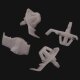 10er Set YOU.S Original Zierleiste Seitenleiste Befestigung Clips kompatibel mit Mercedes-Benz W201 W124