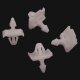 10er Set YOU.S Original Zierleiste Seitenleiste Befestigung Clips kompatibel mit Mercedes-Benz W201 W124