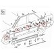 10er Set YOU.S Original Zierleiste Seitenleiste Befestigung Clips kompatibel mit Mercedes-Benz W201 W124