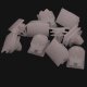 40 x YOU.S Original Dachleisten Dachhimmel Befestigung Clips kompatibel mit Renault Kangoo/Grand Kangoo (KW0/1_)