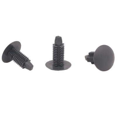 100 x YOU.S Original Innenverkleidung Universal Tannenbaumclip Befestigung Clips in Anthrazit