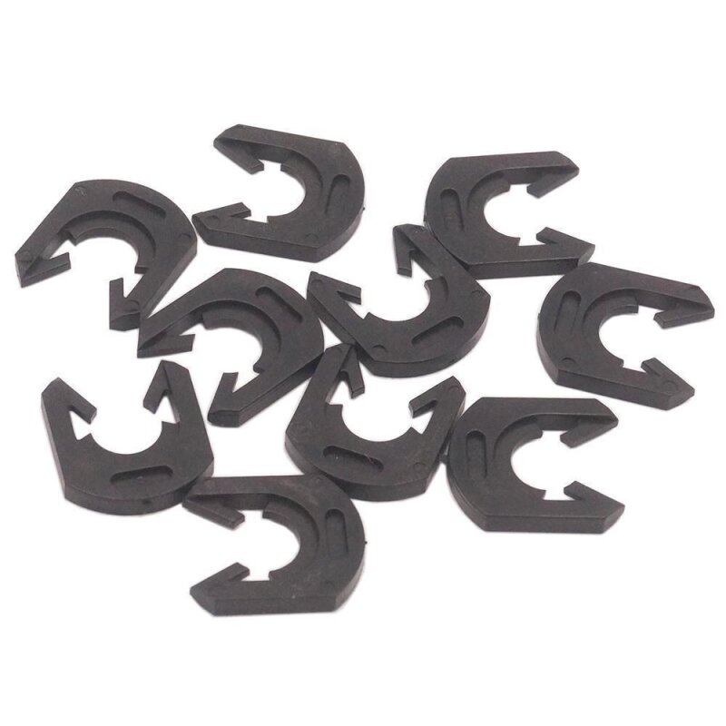 10 x YOU.S Original Fensterclip Klammer Clip schwarz kompatibel mit Citroen kompatibel mit Fiat kompatibel mit Peugeot kompatibel mit Renault