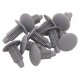 10 x YOU.S Original Innenverkleidung Universal Tannenbaumclip Befestigung Clips in Hellgrau