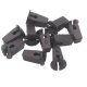 10 x YOU.S Original Karosserie Spreizclip Tülle Clips kompatibel mit Audi kompatibel mit Seat kompatibel mit Skoda kompatibel mit VW - 6N0809966A