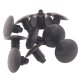 40 x YOU.S Original Radhausschale Kofferraummatte Motorhaubendämmung Clips kompatibel mit Renault - 7703077068