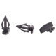 100 x YOU.S Original Tür Kofferraum Dichtung Befestigung Clips kompatibel mit Hyundai kompatibel mit Toyota kompatibel mit Mazda kompatibel mit Subaru kompatibel mit Daihatsu