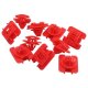 Seitenleiste Zierleiste Befestigung Clips kompatibel mit Renault Clio I / Kasten - 7703077363 - 20 Stück YOU.S Original