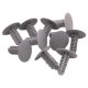 10 x YOU.S Original Universal Innenverkleidung Tannenbaumclip Befestigung Clips in Hellgrau