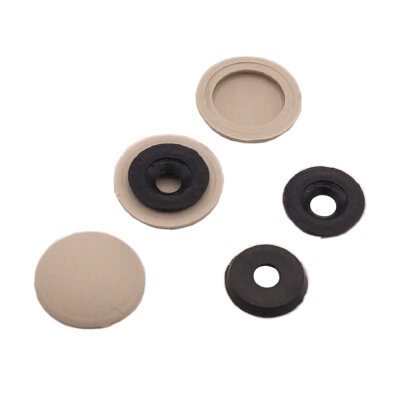 100 x YOU.S Original Universal Schrauben Abdeckung Steckkappe - helles Beige